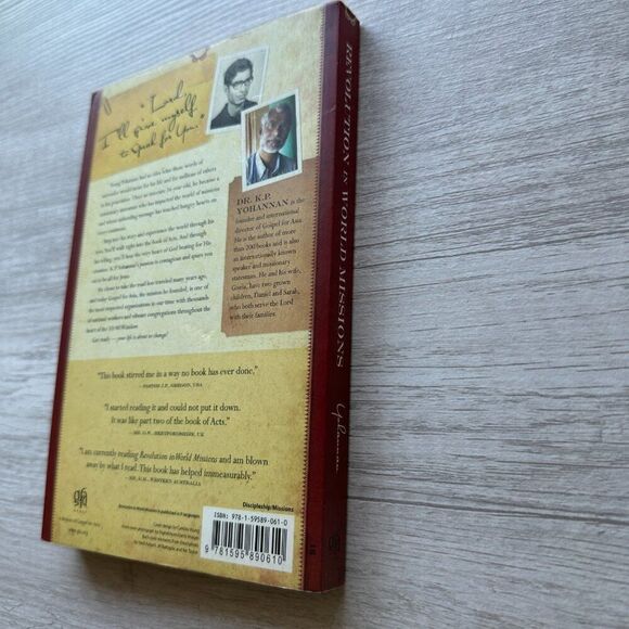 Paperback book Revolution in World Missions One Man's Journey by K.P. Yohannan - Picture 4 of 4